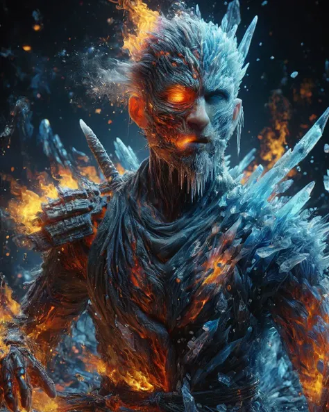 concept art, insane details, Male Dragonkin, Crew cut hair, at Blue hour, deep focus, Hyperpunk, <lora:faize:1> faize