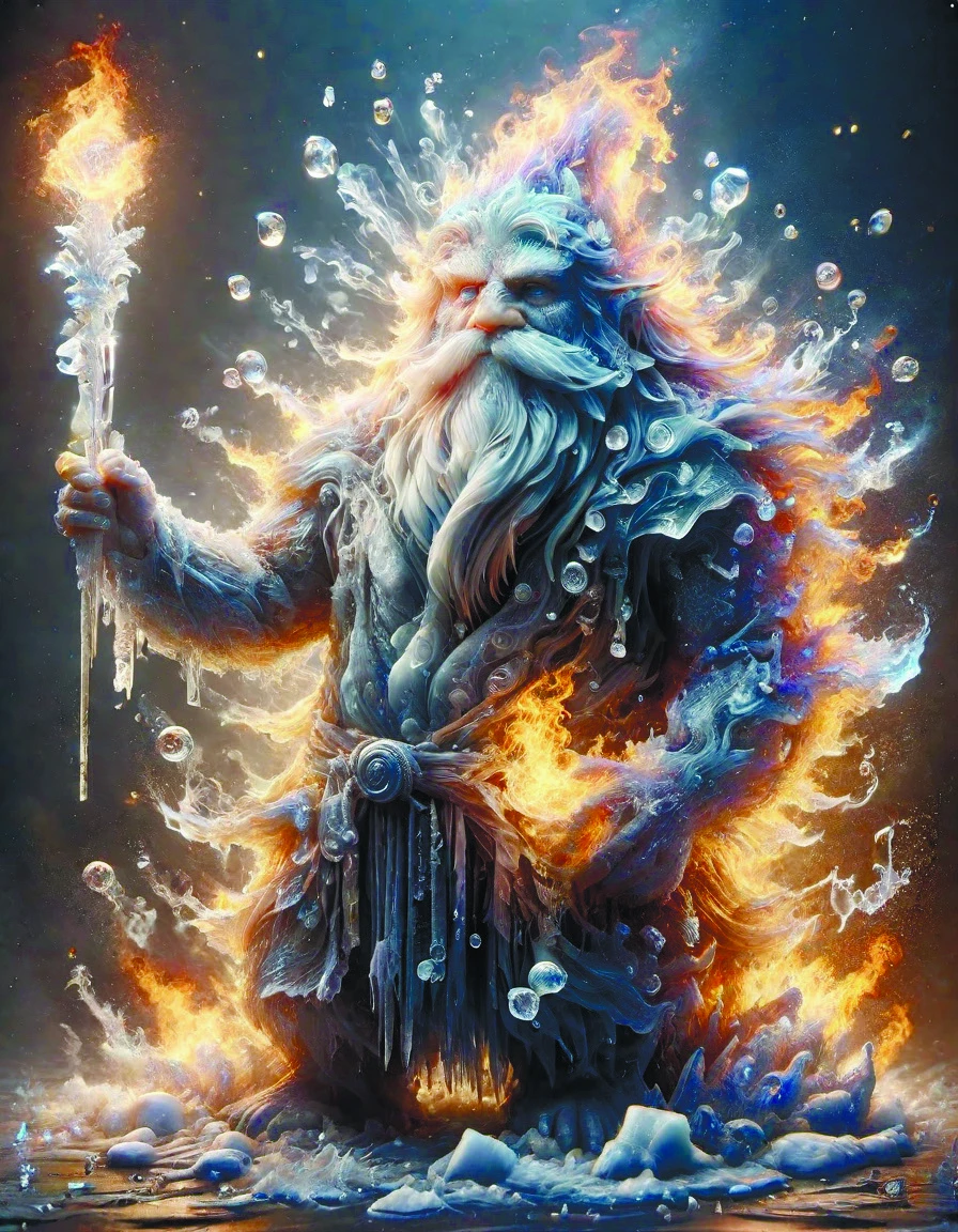 a fluid dwarf of ice,smooth,sharp focus,chiaroscuro,digital,and greg rutkowski and alphonse mucha faize <lora:faize-sdxl:0.8> dwowarf <lora:dwowarf-sdxl:0.7> watce <lora:watce-sdxl:0.6>,by diegocr