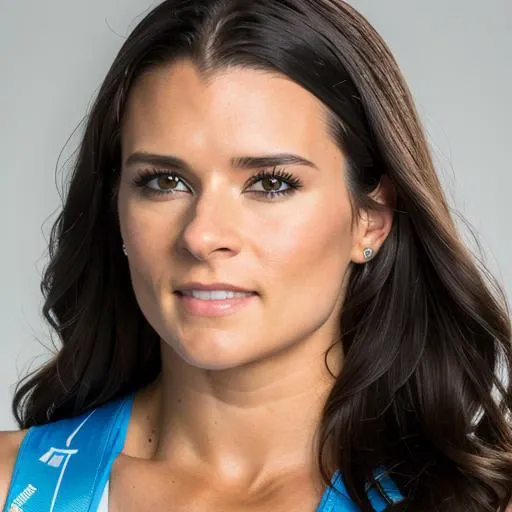 RAW photo, danica patrick, (high detailed skin:1.2), 8k uhd, dslr, soft lighting, high quality, film grain, Fujifilm XT3 <lora:danica patrick v1.0:1>
