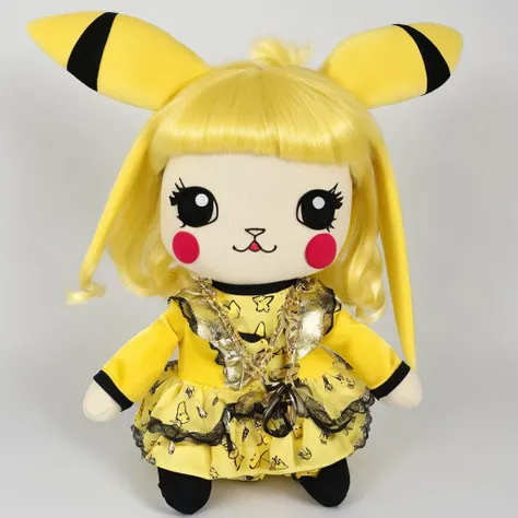 Pikachu DollZ style <lora:DollZ_style:1.0>