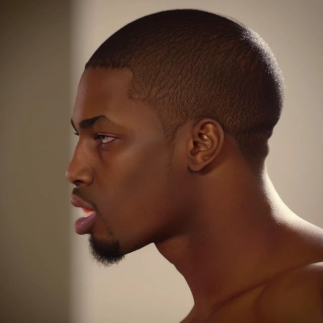 <lora:blkkss:.9>,blkkss, 1boy, dark skin, facial hair, from side, tongue out,
21 year old,
perfect skin perfect face ,
white European supermodel ,
pretty face, Scraggy body type , pretty eyes,
sucking face,,
8k ,
lens flare abuse lighting, real life,
,
realistic,