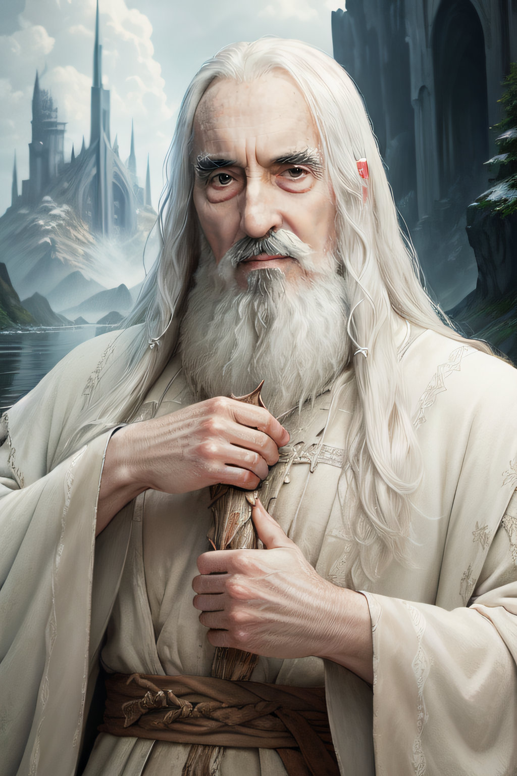 Christopher Lee (Saruman the White, Count Dooku) v1.0