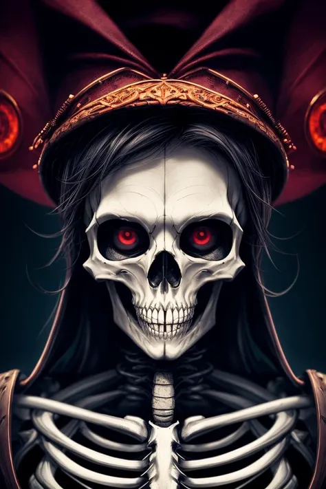 ayonimix, fantasy, man, skeleton, tim burton style, (cinematic:1.5), crisp lines and color, (sharp focus), (ultra detailed face and eyes:1.1), vivid colors, dark background