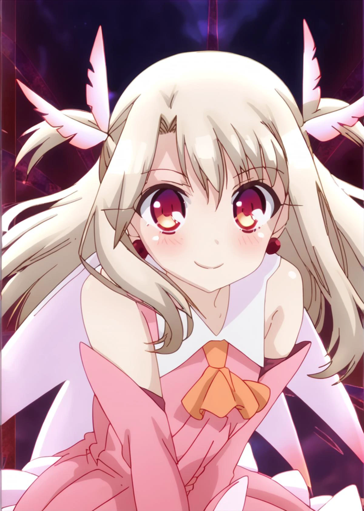 score 9, score 8 up, score 7 up, rating questionable,
detailed background,
<lora:illya.pony:1>,
illya, ruby,
shiny skin,
looking at viewer,
light blush, happy, smile,
outdoor,
