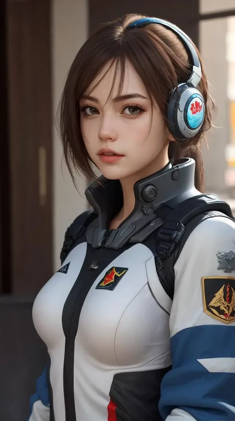photorealistic,,best quality,masterpiece,highly detailed,ultra-detailed,,  1gril
<lora:fa:0.3>futurcombatsuit,bodysuit, 
upper body, 
 <lyco:neg_bdsqlsz_V2:1>
depth of field,