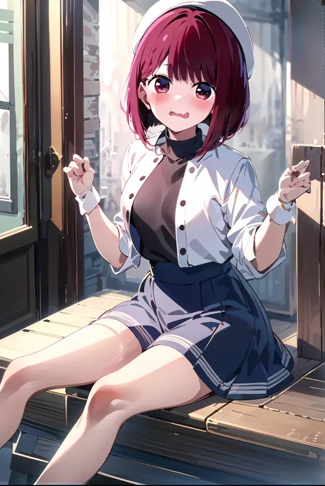 (masterpiece, best quality, highres),
<lora:arima_kana_v08:0.9> , arima kana \(oshi no ko\),
shy, blush, wavy mouth,