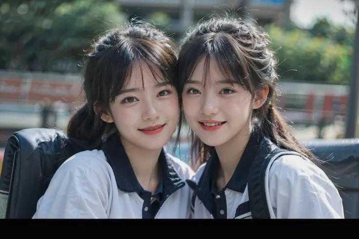 Best quality, masterpiece, ultra high res, (photorealistic:1.4)
smile,
a girl
<lyco:xiaofu:0.7>
(scene:amusement park), (protagonist), (riding roller coaster), (excitement), (thrilling experience), (joyful expressions), (fast-paced ride), (screams of excitement), (adrenaline rush), (enjoying the moment)
((Black hair, twin ponytails))