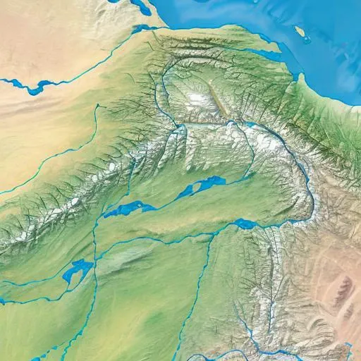 best quality, amazing intricate, satellite image of oeax location