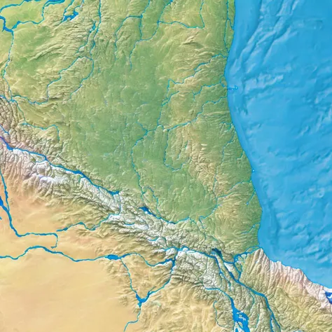 best quality, amazing intricate, satellite image of oeax location