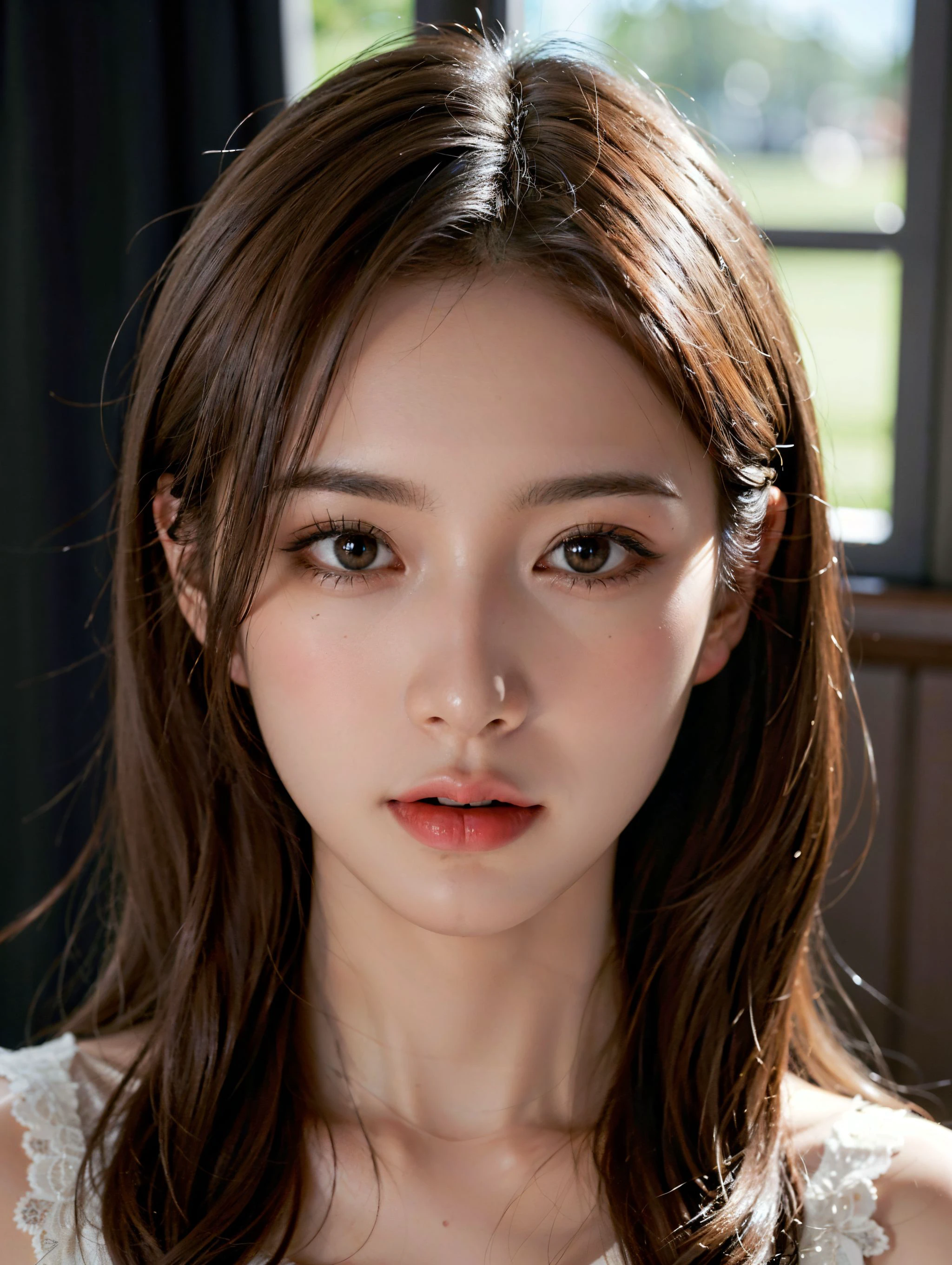 best quality, masterpiece,intricate detail, depth of field,highest quality,extremely detailed,high res,4k,ultra high res,ultra realistic,realistic,upper body, shoulder, beautiful lighting,1girl,solo,detailed face,detailed eye,realistic skin <lora:dreamyGirlsFace_dreamyFace:0.4>