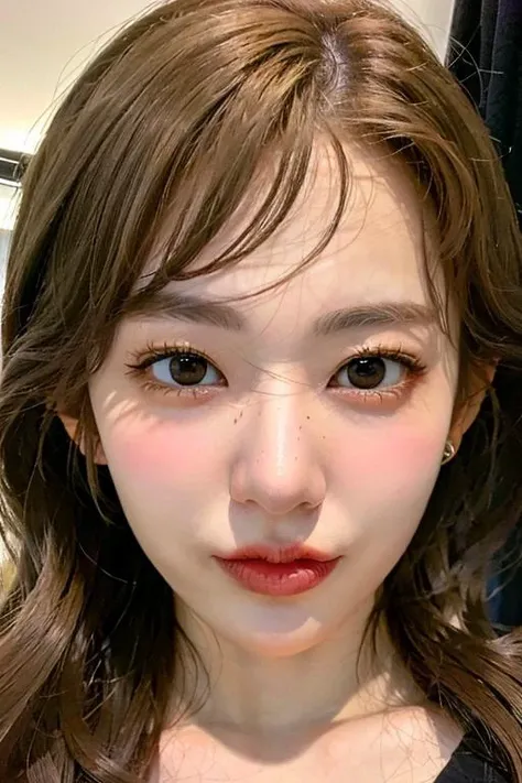 photorealistic,
a selfie of a woman, Long layers
model, instagram