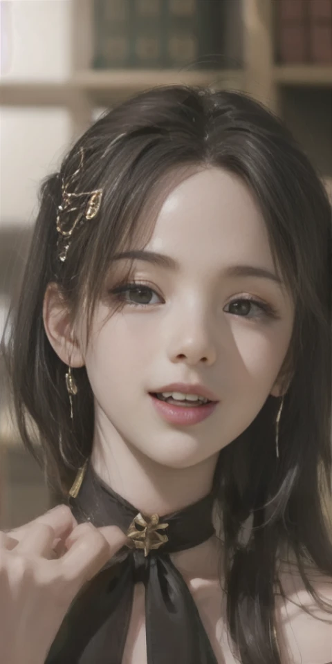 NSFW, (realistic:1.5),photorealistic,(skindentation:1.3),(photorealistic face:1.2),(1girl),((blowjob, cum)), opened mouth, happy, smile, blush, shiny eyes, look at viewer, shiny skin, ((small breast, puffy nipples, off shoulder)) <lora:uberRealisticPornMerge_urpmv12320LORA:0.5> , corneo_paizuri, titsfuck, soft lighting, up lighting, in the library, <lora:cnGirlYcy_v10:0.9>,full body, spread legs, completely nude,