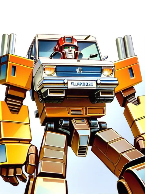 [transformers ::0.31]male,  (transformer:[0.3:1:0.33]), jeep themed brown robot
score_8_up <lora:Transformers G1 Boxart-000022:.81>