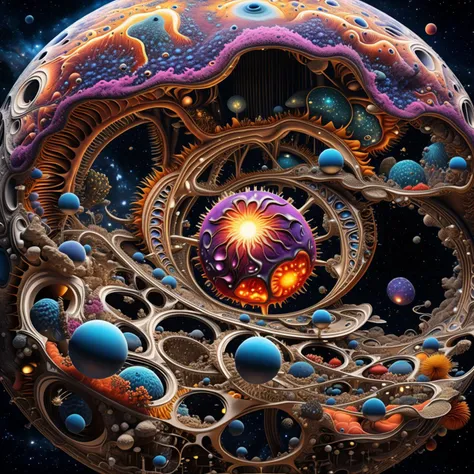 In the absence of logic, chaos prevails infinite (macro microbes:1.2) intricate (microscopic:1.1) (electric sentience plumes:1.1) of (psychedelic:1.1) energy molecules DMT acid (mushrooms:0.8) outer space (nebulae:1.1) (plasma:1.1) spinal singularity nervous system tardigrade dyson (sphere:0.8) (dark matter:0.9) atomic (nuclear:1.1) structure (APOCRYPHAL SUPER ORGANISM) professional space photograph
masterpiece, best quality, detailed, realistic, 8k UHD, high quality, lifelike, precise, vibrant, absurdres, rendered in a cinematic, HDR style, 8K resolution
<lora:xl_more_art-full-beta1:1>