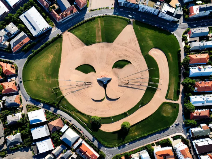 Aerial, city
big stylized shape of a cat, landart
<lora:xl_more_art-full-beta2:1.0>