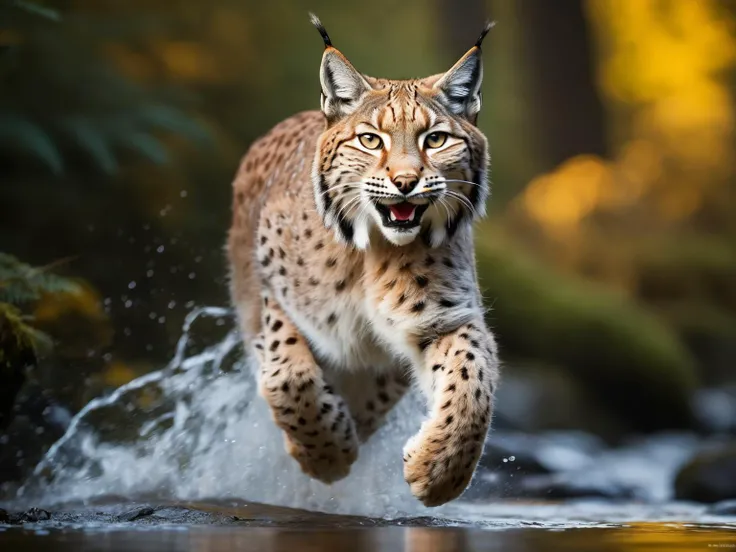 portrait, lynx jumping an stream in the forest, bokeh, close up, 300 mm lens, dusk, god rays, national geographic, canon 1d
<lora:xl_more_art-full-beta1:0.3>