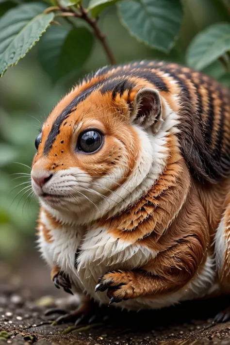 Macro Photography, macro photograph of an award-winning photo of an animal, hyperrealistic, natural habitat <lora:xl_real_beta1:0.7>, close-up, macro 100mm, macro photography