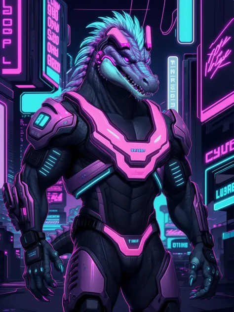 ink splash, midjourney, portrait of a alligator, werecreature, wearing power armor, pink and blue paint drips, splatter paint, (synthwave:1.2), cyberpunk city, futuristic