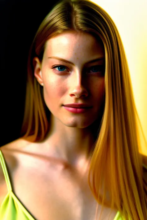 a portait of young woman AlyssaSutherland01, shirt, <lora:AlyssaSutherland01-000010:1>, Photorealistic, Hyperrealistic, Hyperdetailed, analog style, soft lighting, realistic, masterpiece, best quality, ultra realistic, 8k, golden ratio, Intricate, High Detail, film photography, soft focus, RAW candid cinema, 16mm, color graded portra 400 film, remarkable color, studio lighting, shot with cinematic camera, cyberpunk vibrant modern vivid background, soft shadows,