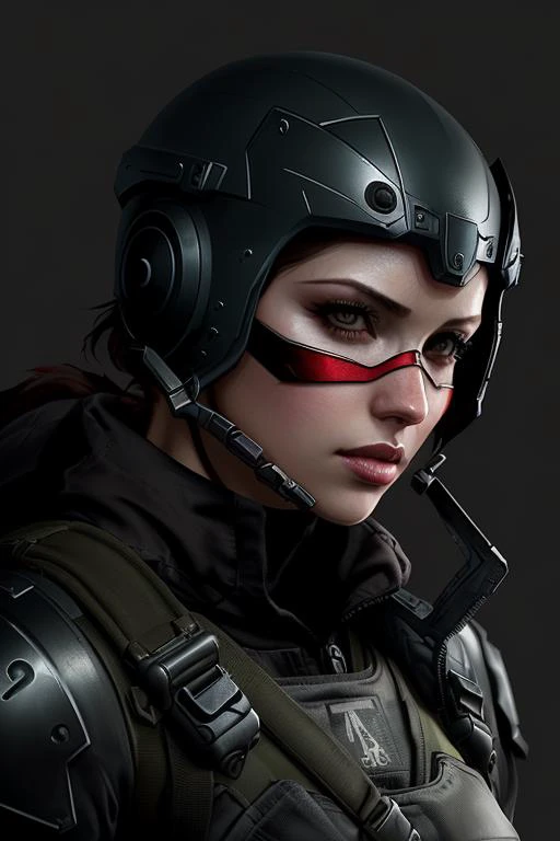 Woman wearing metal gear armor dramatic lighting, detailed, trending on artstation, art by brandon anschultz by yoji shinkawa by richard schmid by greg rutkowski by sandra chevrier by jeremy lipking cinematic dramatic brush strokes background, an award winning painting, character design, void arcanist, mist, photorealistic, octane render, unreal engine, hyper detailed, volumetric lighting, hdr.