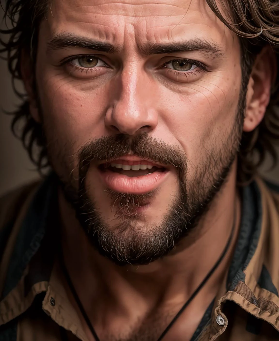 an award winning photograph of a (rugged man:1.1), detailed, trending on artstation