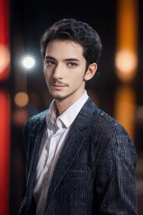 ((masterpiece)),((bestquality)),8k,high detailed,ultra-detailed,depth of field,wide angle,model,adult,tall,lens flare,glowing neon lights,
1boy,<lora:Bruno_Lora:1>, bruno,,handsome_face,real skin texture,male focus,solo,finely sculpted hands,straight hair,Short_hair,looking up,close-up view,(Full_shot:1.4),
envy,on back,hand on forehead,hand on another's hand,thick eyebrows,beard,realistic,<lora:add_detail:1>,<lora:muscle_slider_v1:-0.25>,<lora:weight_slider_v2:-0.25>,