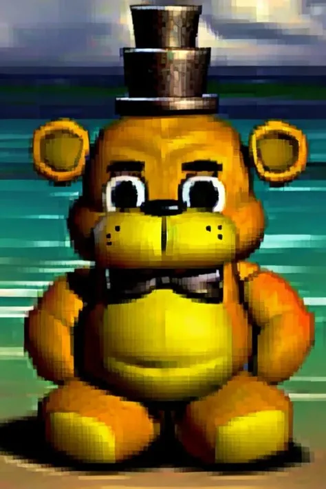 <lora:chao:0.9> solo, chao, masterpiece, high quality <lora:FNAFV1_11:0.75> FreddyFNAF