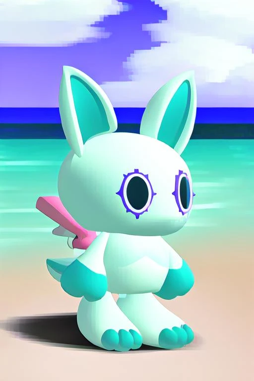 <lora:chao:0.9> solo, chao, masterpiece, high quality, <lora:minty:0.75> MintyRAYTRAC3R, cheek tuft