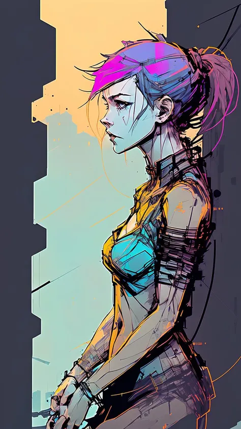 nvinkpunk,a girl, dawn, <lora:zoom_slider_v1:-5>