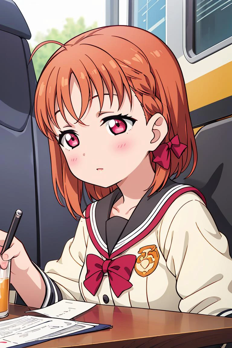 (masterpiece, best quality), 1girl, <lora:chika-lovelive:1> chika takami