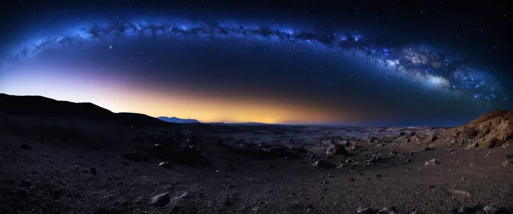 barren wasteland 
night sky, stars, galaxy, big gas giant, asteroid belts 
        photo raw, perfect eyes, perfect hands, perfect feets, <lora:add-detail-xl:1.5>,