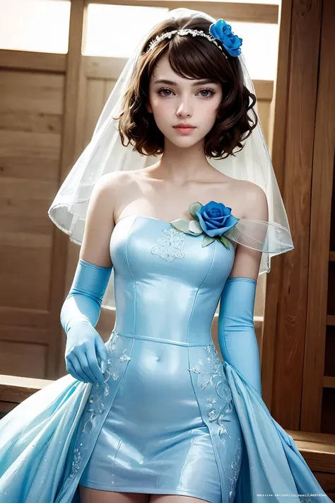 8k high quality detailed,highres,anime,comic,detailed image,
(an illustration of a teenage girl posing,(an illustration of girl,teenage girl)),(magazine_illustration),(magazine_sheet),
((, skp5,1girl,bangs,short curly hair,medium breasts),Reward Smile:0.85),detailed_face,realistic_skin_texture,
((crossed arms):0.8),
((, bridal,flower, bare shoulders,blue gloves,blue bridal veil, rose):0.9),realistic clothing texture,<lora:skp5-guy-v2:0.7>,<lora:BlueBridal:0.7>