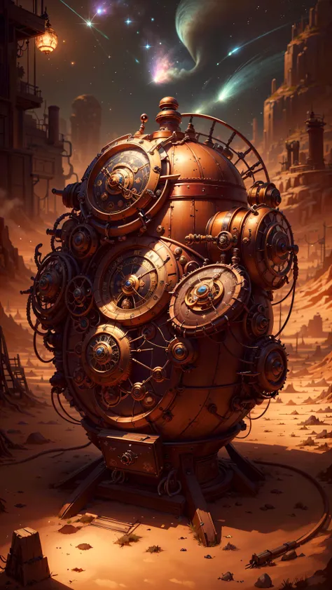 <lora:CattlePunkAI:.8> cattlepunkai astrolabe, messy environment, hyper detailed