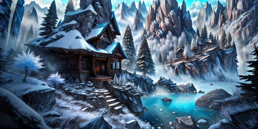 steep mountain front, rocks, vast nature, birch trees, water, cauldron,
snowy, ice, winterwonderland
<lora:CattlePunkAI:0.75> CattlePunkAI, old town ruins,, by Beeple, octane render, landscape of a ((close-up (iridescent:1.10) ,rock:0.45) ,|rare (crystal:0.85) (minerals:0.55) }, (intricate detailed background:1.20) :1.3) , Summer, Hopeful, volumetric