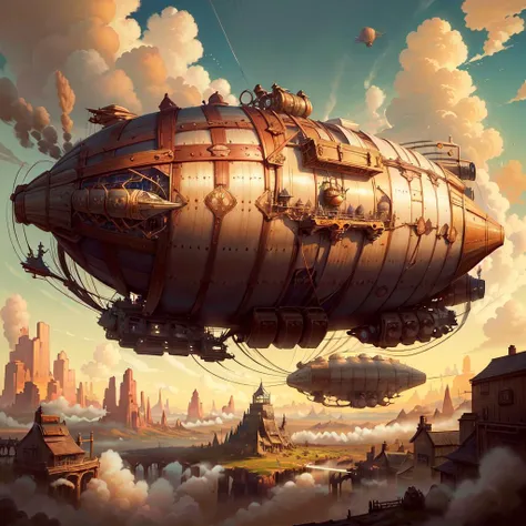 <lora:CattlePunkAI:.8> CattlePunkAI 
dirigible, clouds 
, detailed, intricate,