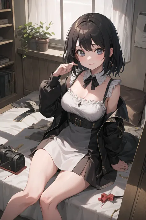best quality,masterpiece,1girl,beautiful,looking at viewer,smile