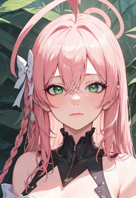 (safe:1.10), best quality, masterpiece, highres, solo, (hanako_bluearchive:1.10), portrait, looking at viewer, 12 <lora:hanako_bluearchive:0.80>