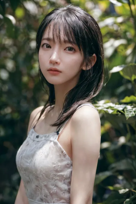 (masterpiece, best quality, beautiful quality, photorealistic, detailed lighting, extremely detailed skin, extremely detailed hair, shadows, 8k, a picture of a woman, black hair, upper body, 1girl, looking at viewer, fcPortrait:1.2), <lora:add_detail:1>, <lora:yoshiokaR:0.8:OUTALL>