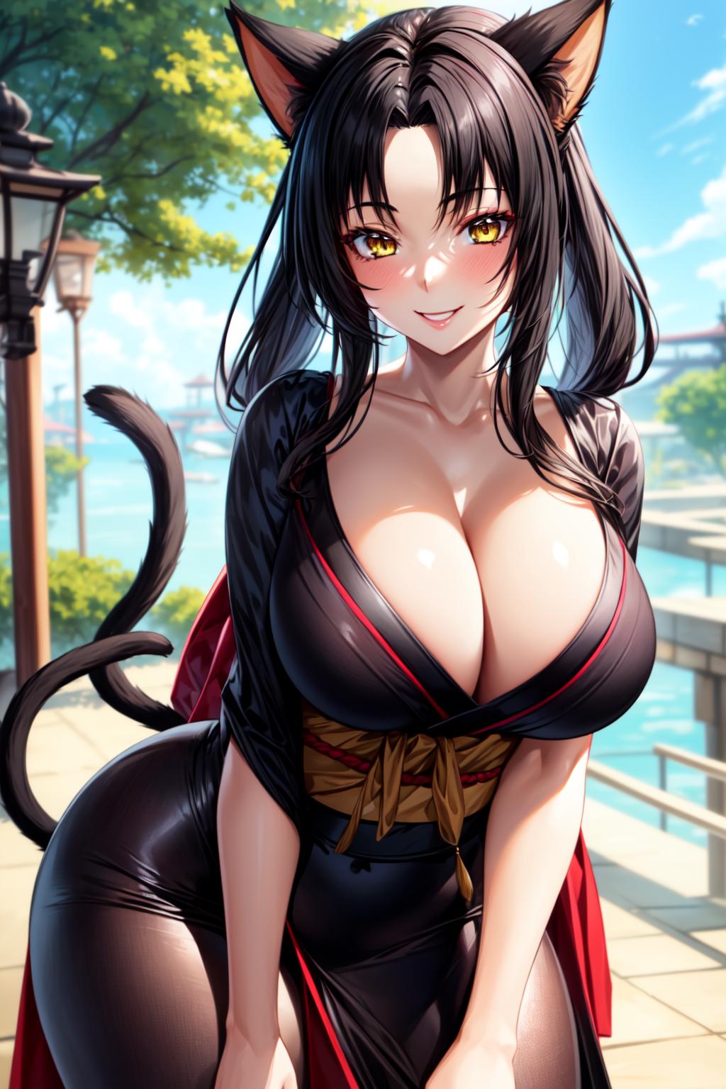 Kuroka | 黒歌 - High School DxD | ハイスクールD×D [Neural Da Vinci] v1.0