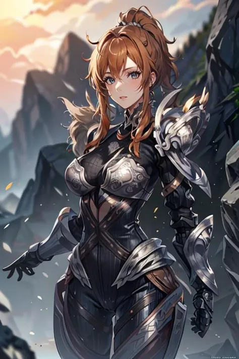 <lora:HXarmour_027:0.9>,mountain,Battle pose,, hxarmour,1girl,(orange armour:1.3),, ultra-detailed,extremely delicate and beautiful,(by exquisite colors block),masterpiece,best quality,unreal engine 5 rendering,movie light,movie lens,movie special effects,detailed details,HDR,UHD,8K,CG wallpaper,