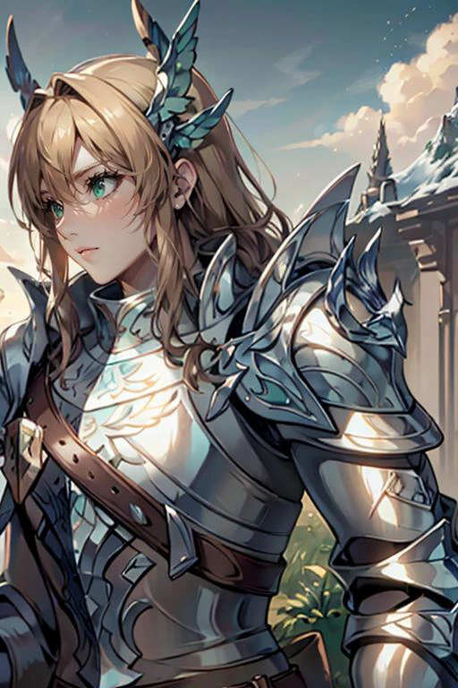 <lora:HXarmour_073:0.9>,mountain,perched on a cloud,, hxarmour,1girl,(dark green armour:1.3),, ultra-detailed,extremely delicate and beautiful,(by exquisite colors block),masterpiece,best quality,unreal engine 5 rendering,movie light,movie lens,movie special effects,detailed details,HDR,UHD,8K,CG wallpaper,