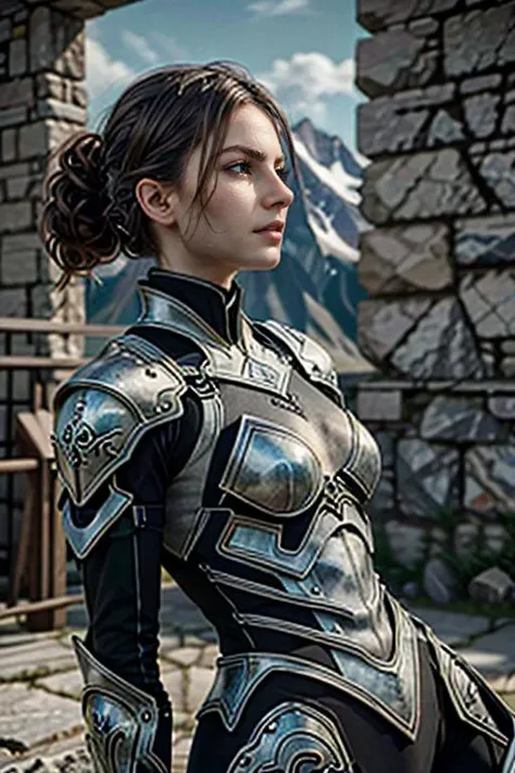 <lora:HXarmour_032:0.5>,mountain,Leaning back,, hxarmour,1girl,(gray armour:1.3),, ultra-detailed,extremely delicate and beautiful,(by exquisite colors block),masterpiece,best quality,unreal engine 5 rendering, light,movie,movie specffects,detailed details,HDR,UHD,8K,CG wallpaper,