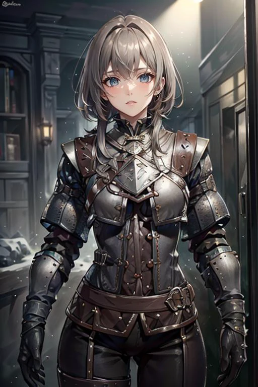 <lora:HXarmour_077:0.9>,mountain,vogue pose,, hxarmour,1girl,(gray armour:1.3),, ultra-detailed,extremely delicate and beautiful,(by exquisite colors block),masterpiece,best quality,unreal engine 5 rendering,movie light,movie lens,movie special effects,detailed details,HDR,UHD,8K,CG wallpaper,