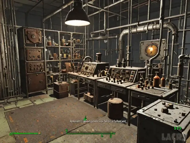 videogame screenshot, laboratory, style fallout4 <lora:Fallout_4_XL_Style>
