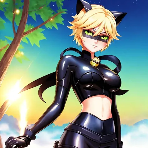 chatnoir,sexy,(big breasts:1.3) in latex, girl, detailed texture, particals, epic, anime
<lora:chatnoir:0.8>,