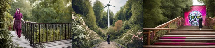 highly insanely detailed, masterpiece, top quality, best quality, highres, 4k, 8k, RAW photo, (very aesthetic, beautiful and aesthetic),
__lazy-wildcards/subject/env-elem-punk/solarpunk/prompts__,
(1girl:1.3), 1other,
{0.3::(__lazy-wildcards/subject/costume-ethnicity-body-skin-tone/dark-skinned/prompts__:1.1)|},
{__lazy-wildcards/prompts/hair__|},
{0.3::__lazy-wildcards/subject/costume-ethnicity-race/furry/prompts__|},
__lazy-wildcards/dataset/background__,âââ