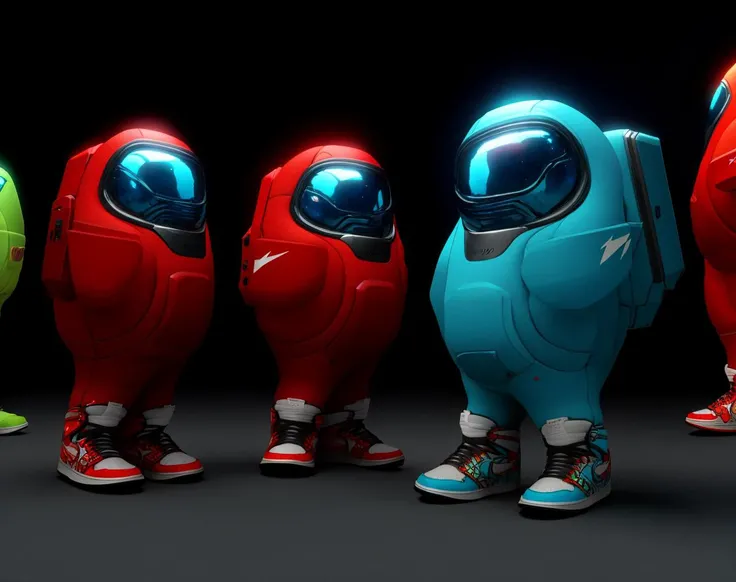 4K, Masterpiece, highres, absurdres,
edgAMOGUS_character, a group of toy characters standing next to each other , wearing edgAMOGUS
<lora:edgAMOGUS:1>