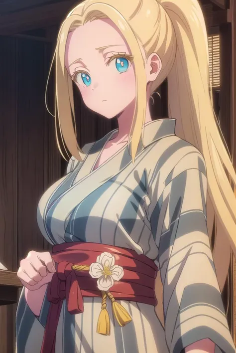 beatrixamerhauser, <lyco:beatrixamerhauserv2-lyco-nochekaiser:1>,
beatrix amerhauser, long hair, blue eyes, blonde hair, gloves, ponytail, (medium breast:1.2),
BREAK japanese clothes, kimono, yukata,
BREAK looking at viewer,
BREAK outdoors, onsen,
BREAK <lyco:GoodHands-beta2:1>, (masterpiece:1.2), best quality, high resolution, unity 8k wallpaper, (illustration:0.8), (beautiful detailed eyes:1.6), extremely detailed face, perfect lighting, extremely detailed CG, (perfect hands, perfect anatomy),
