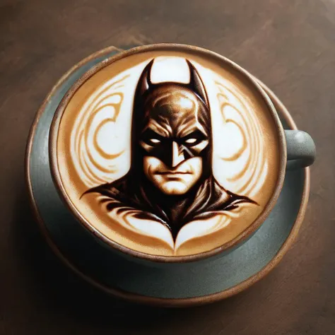 Batman <lora:Cappuccino_Style:1>