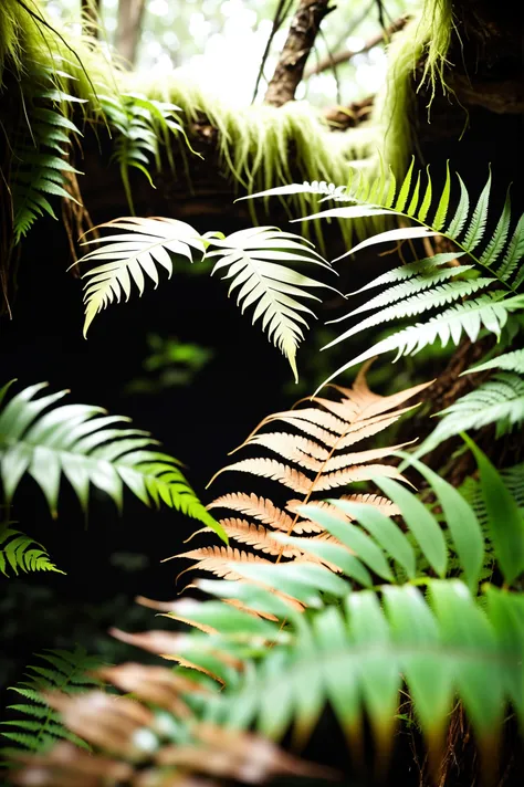 photograph, cinematic color grading, warmly lit interior, in a Claustrophobic Lush fern grotto<lora:EnvyBetterHiresFixXL01:1>